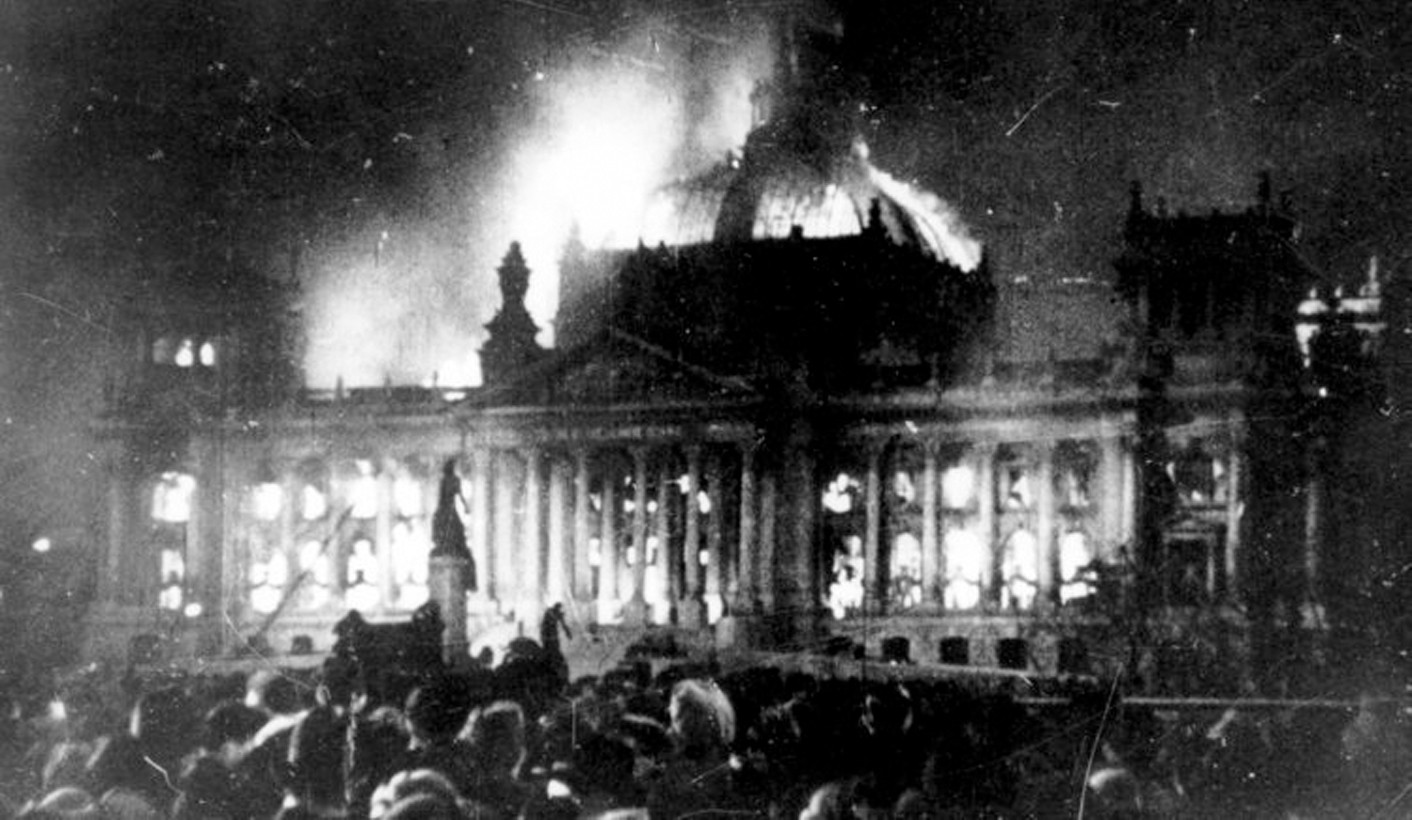 The Reichstag on Fire