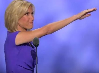 Laura Ingraham's Hitler salute